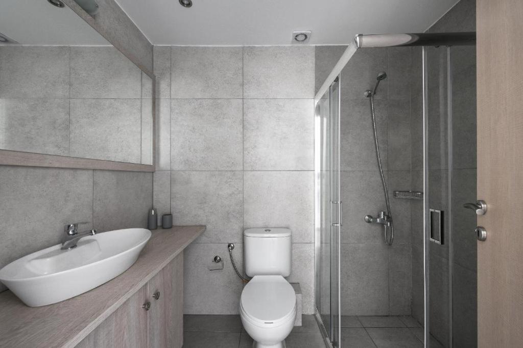 Blue Horizon 5 Apartment Nea Kallikrateia Ngoại thất bức ảnh