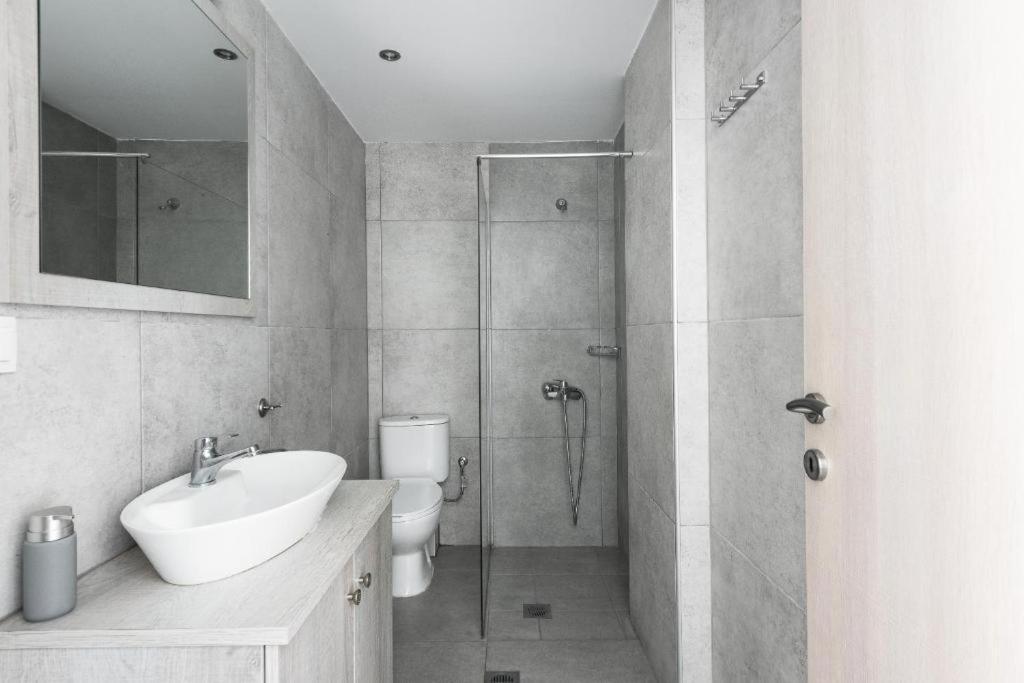 Blue Horizon 5 Apartment Nea Kallikrateia Ngoại thất bức ảnh