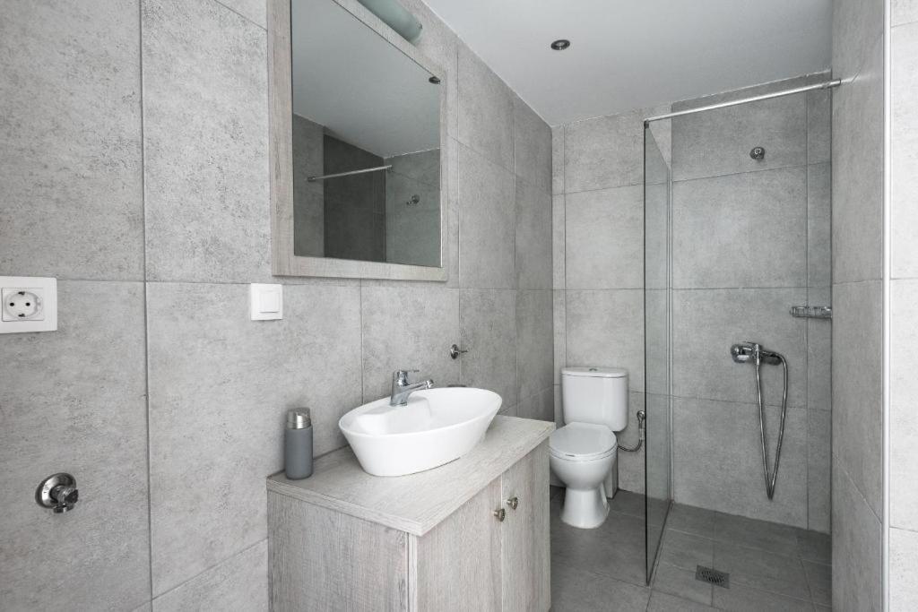 Blue Horizon 5 Apartment Nea Kallikrateia Ngoại thất bức ảnh